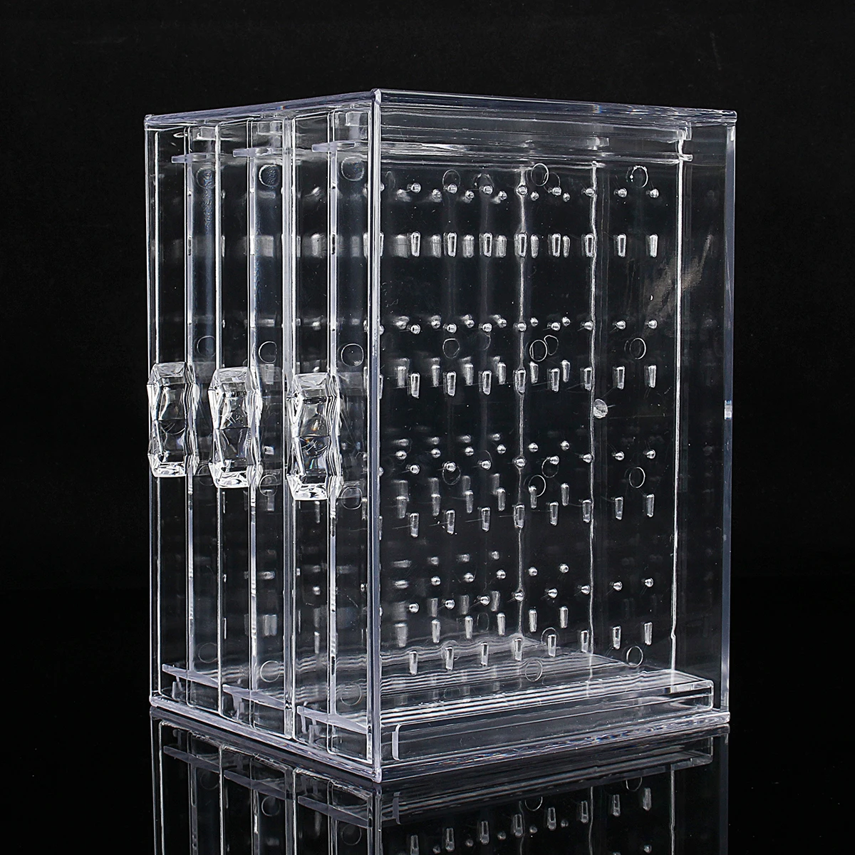 Factory Wholesale Counter Top Clear Acrylic Body Piercing Jewelry Display