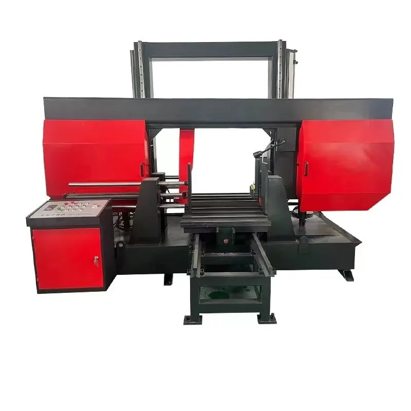 Horizontal Hydraulic Metal Saw Cutting Band Saw Machine