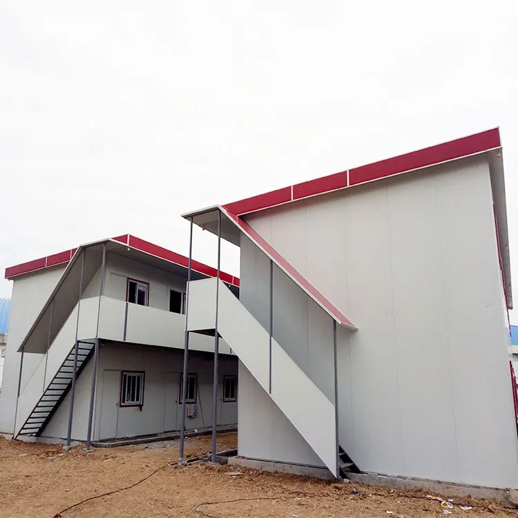 
Durable fireproof prefab t type house steel structure panel house prefabricated light steel houses 