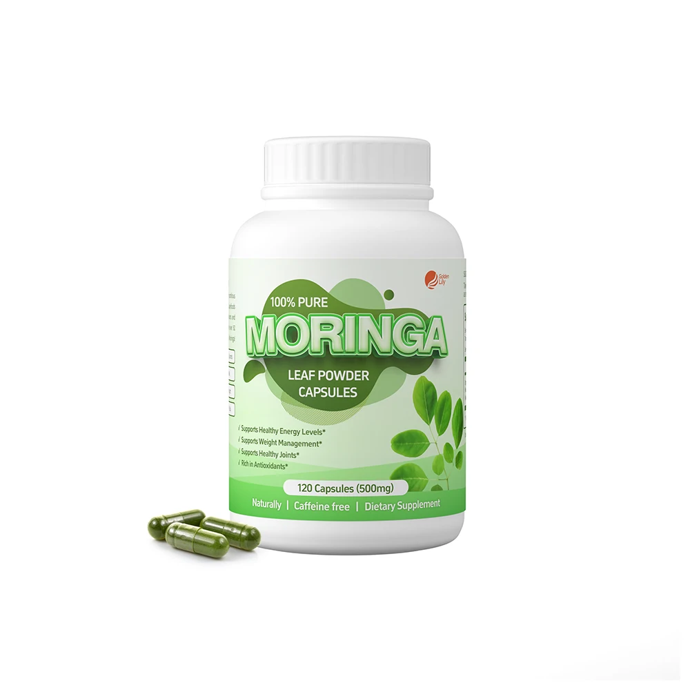 OEM Private Label Moringa Capsules Organic Moringa Leaf Extract Nutritional supplement Moringa Herbal Supplements for all people