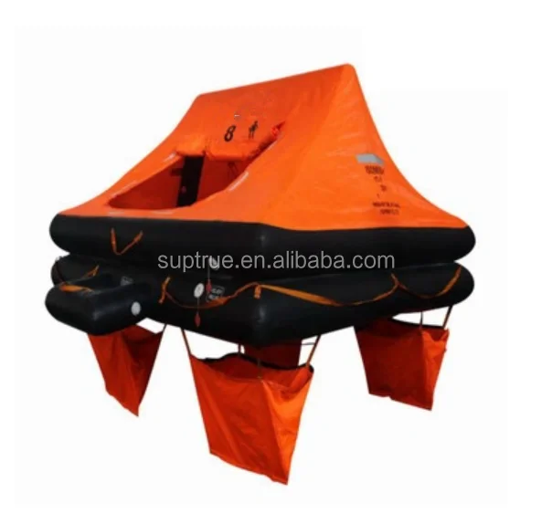 Cheap price throw overboard inflatable liferafts 12 person liferaft with CCS/GL approval for sea air