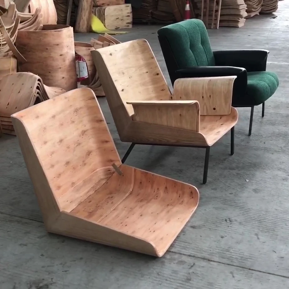 Hot Sale JYC High Frequency Hot Press Plywood Chair Bending Machine Chairs Bedside Furniture Making