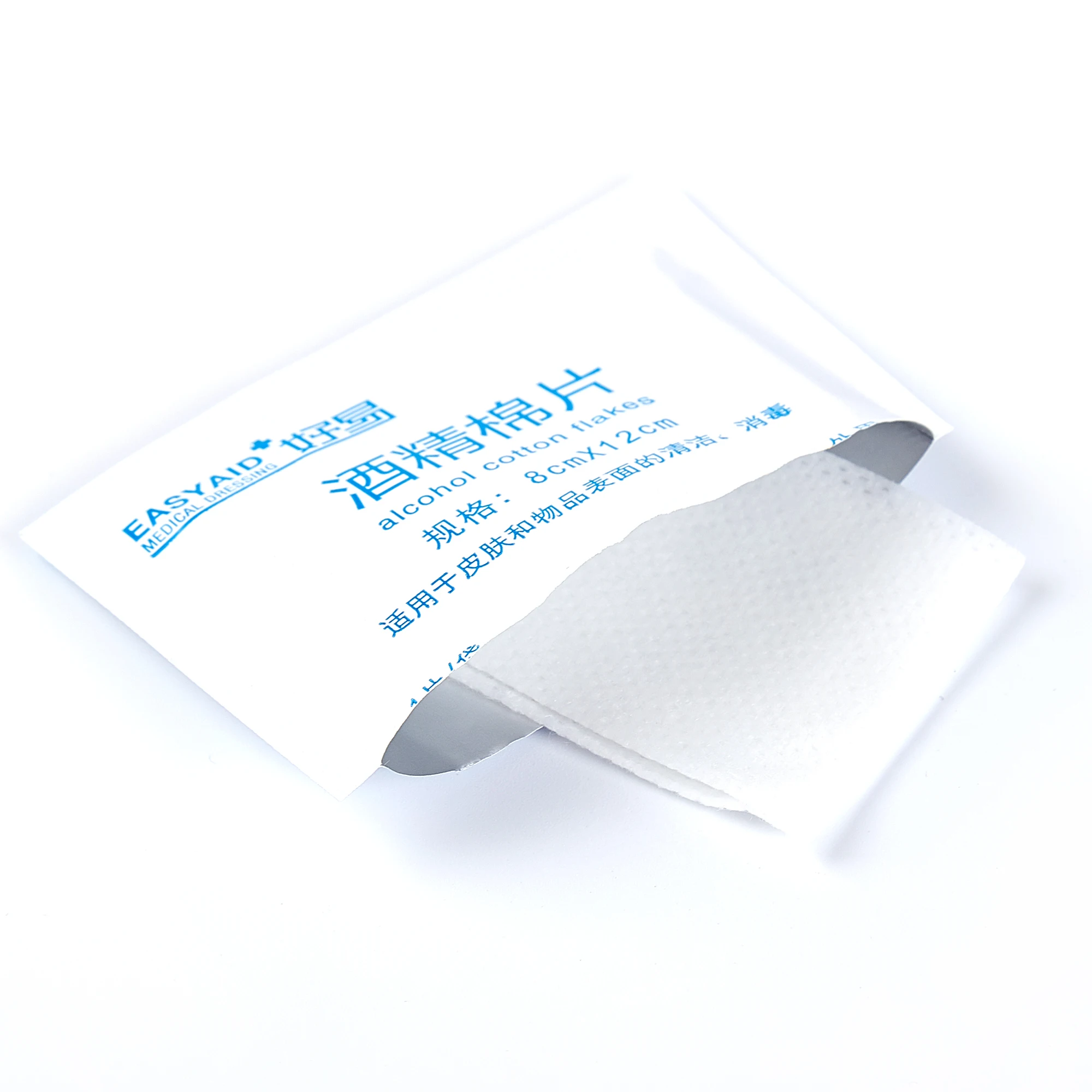 
Manufacturing alcohol pre pads medical alcohol pad 75% isopropyl alcohol 