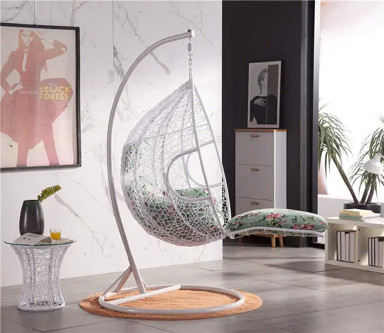 
 Удобные уличные подвесные стулья хорошего качества, Ротанговые качели, плетеные стулья для патио с педалью, для гостиной, сада, детей  