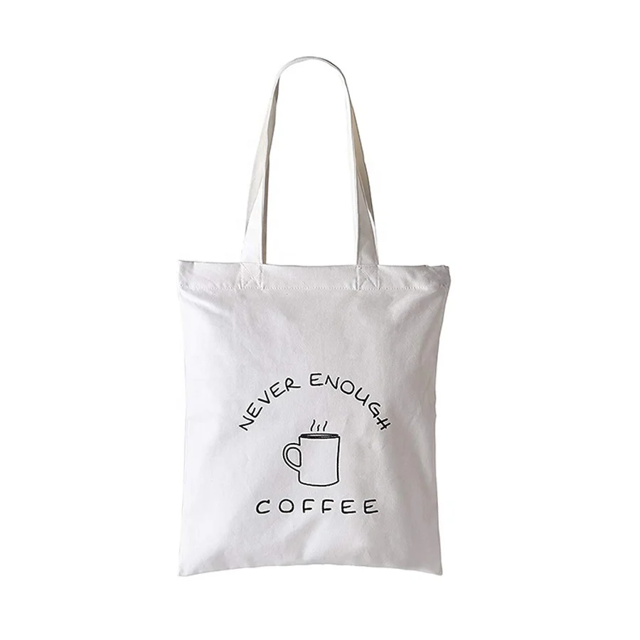Factory promotional cheap Blank printing logo  organic customized high quality creative portable cotton shopping bag