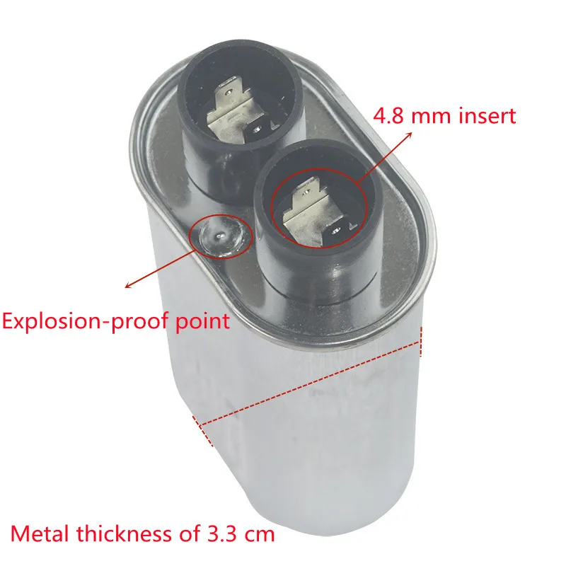 New bicai ch85 2100v 0.92uf high voltage capacitor made in China  for microwave oven