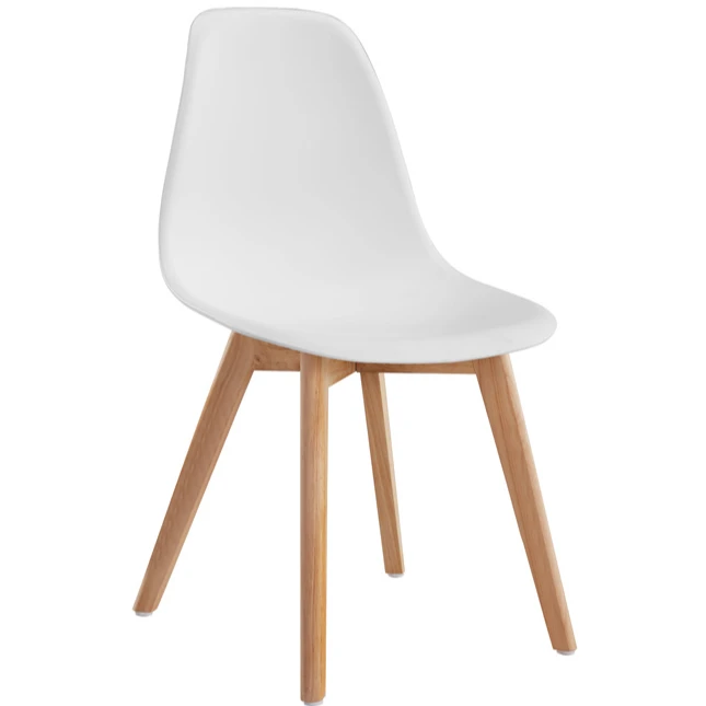 Factory Direct Sales Supernatural Stackable Hole Back Polypropylene Plastic Dining Chair Restaurant Pp Chair