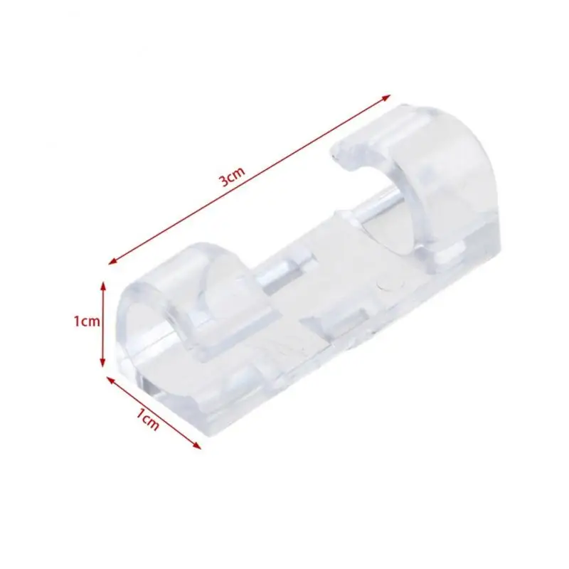 
20Pcs Charging Cable Organizer Self-Adhesive Fixing Clip Cable Winder Living Room Office Wire Tool 