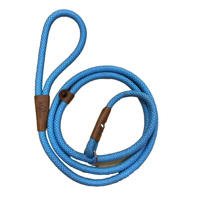 Factory Correas Para Perros Strong Training Heavy Duty Pet Leashes Paracord Slip Lead Reflective Nylon Braided Rope Dog Leash