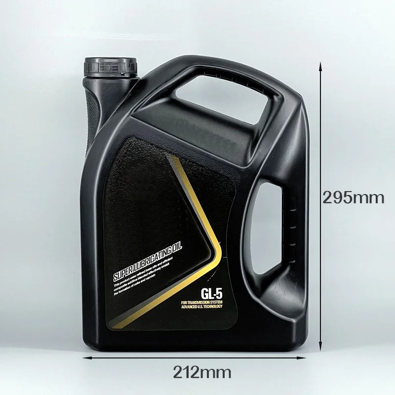 Custom Label 4L Engine Oil Bottles HDPE Motor Oil Container for motor Oil