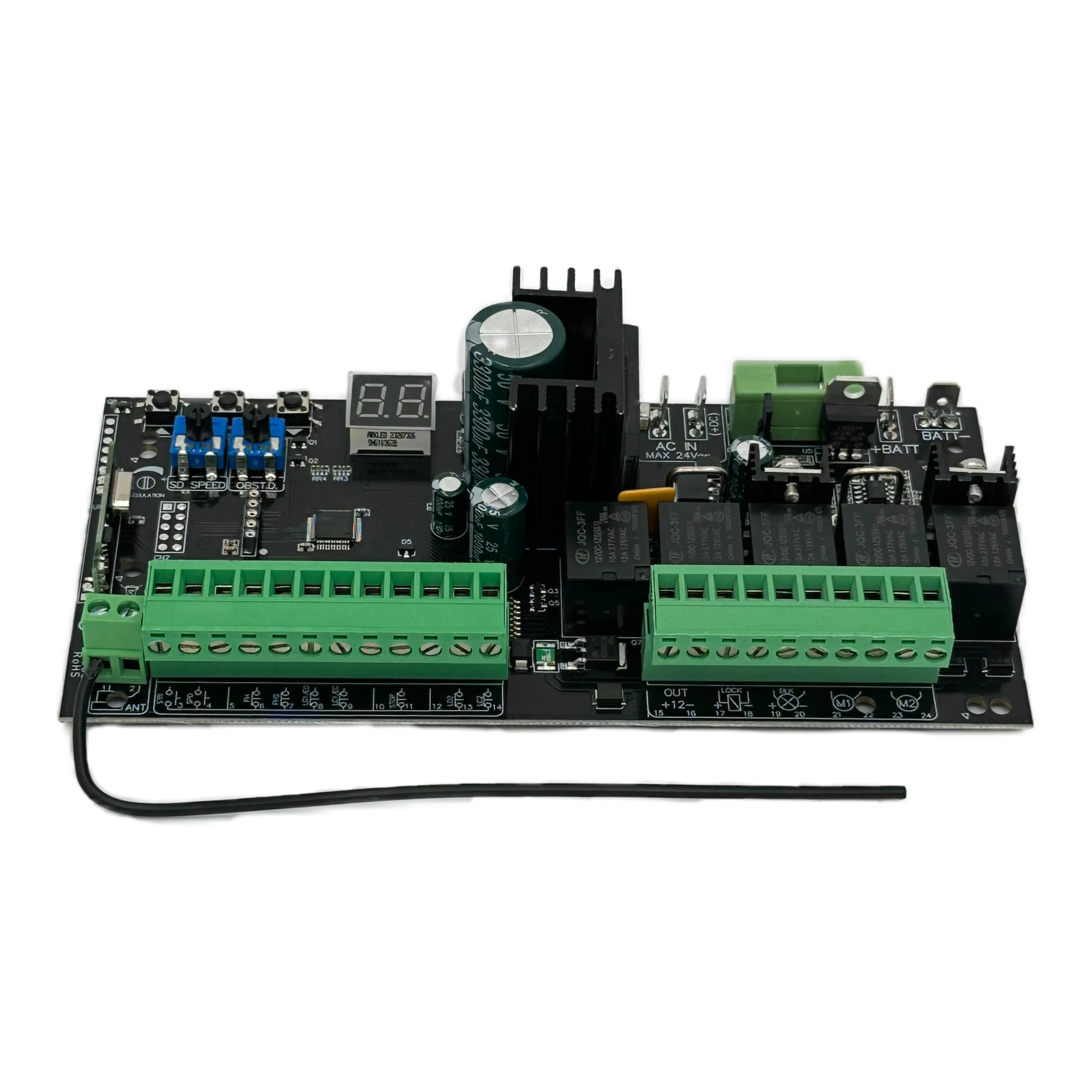 ID200 Hot Sale Electronic Circuit Board Automatic Swing Gate Opener Automatic Dc Control Board Swing Gate Opener 24v