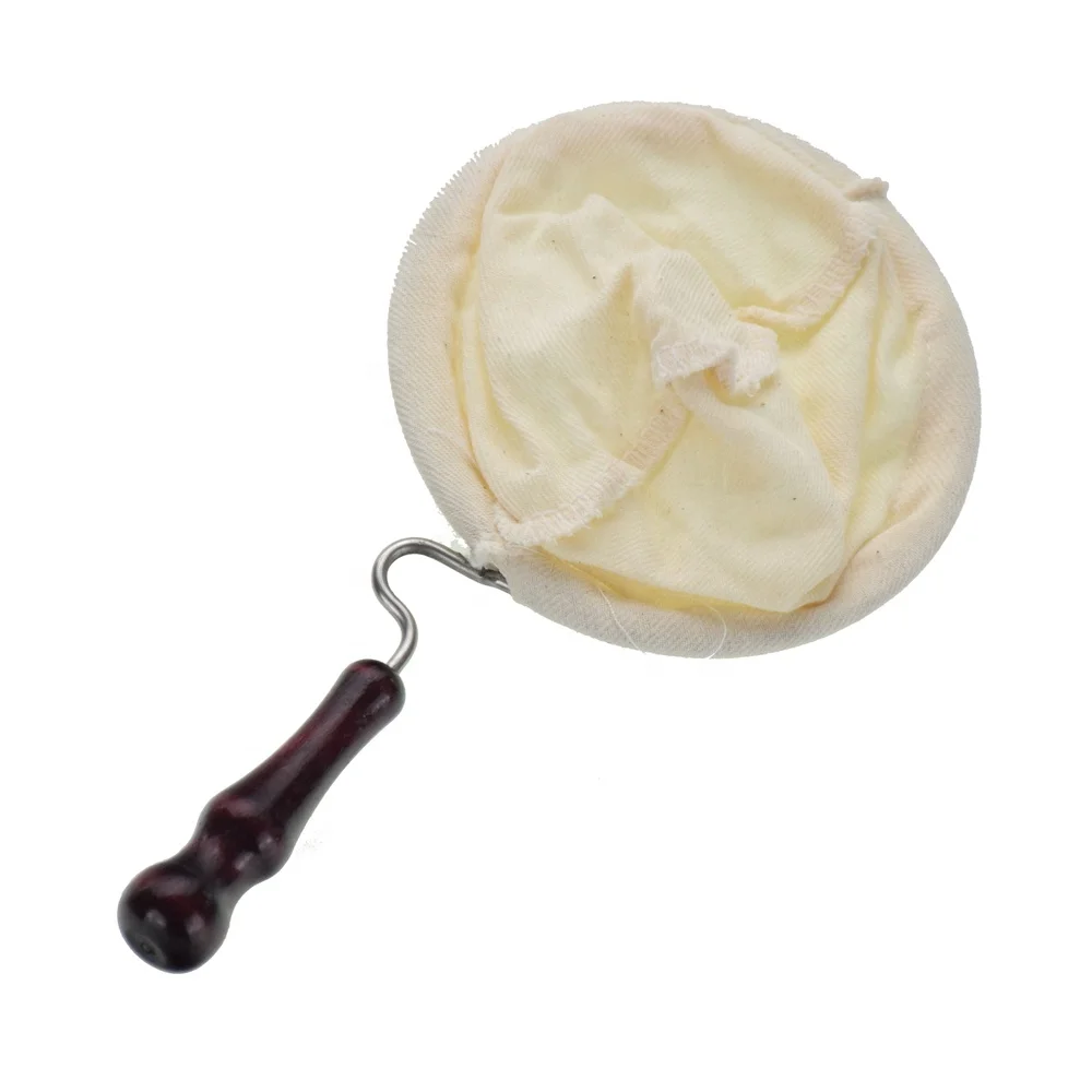 
Ecocoffee Reusable Coffee Brewer Filter Bag Flannel Cloth Coffee Tea Strainer with Stainless handle coffee maker F14/F15 