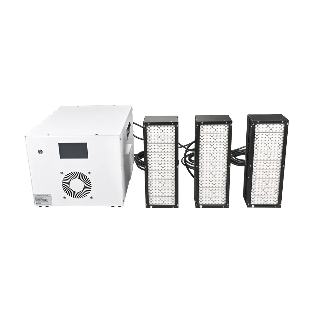 UV LED Curing System for Coating Painting  Varnish Adhesive with 365 395nm wavelength air cooling