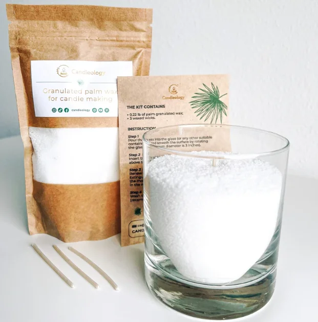 2024 hot selling granulated scented soy wax pearled candle sand candle powder for wedding decora