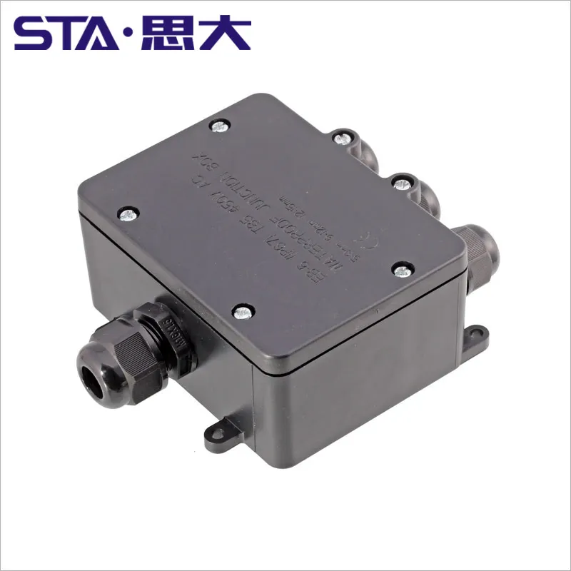IP68 outdoor electronic plastic terminal connecting waterproof cable junction box plastic ip68 waterproof connector junction box