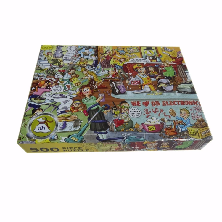 
Funny Comic Puzzle 500 pieces For Adult and Children 