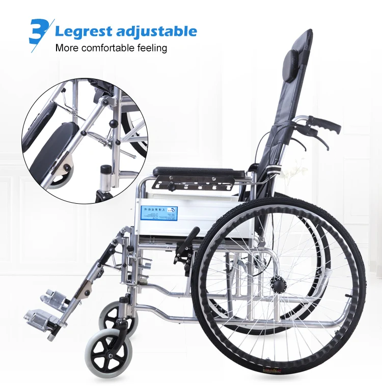 Lightweight Folding Manual Wheelchair Elderly Wheelchair Price