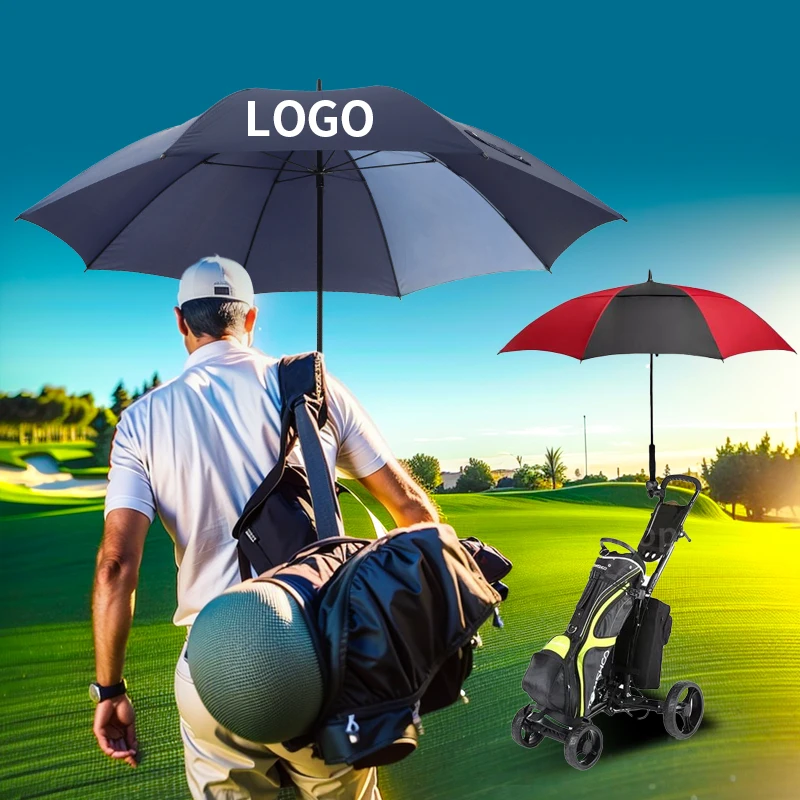 Double Canopy Vented Sunproof Waterproof Umbrella Mechanisms G4Free Ultimate Golf Umbrella