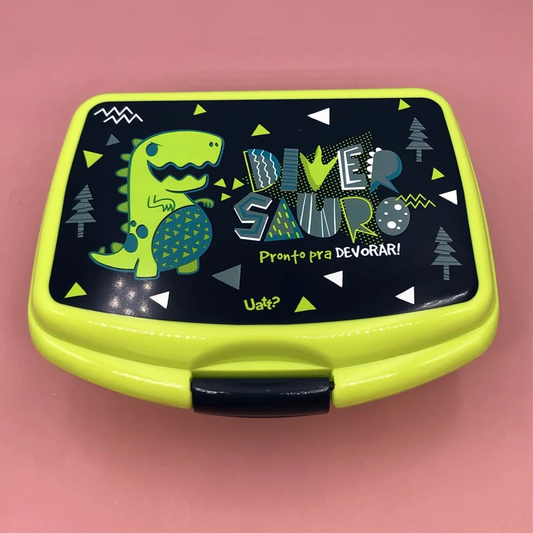 Ланч-бокс бэнто из пластика без бисфенола А на заказ, детский Ланч-бокс бэнто для детей, Детский Ланч-бокс для школы