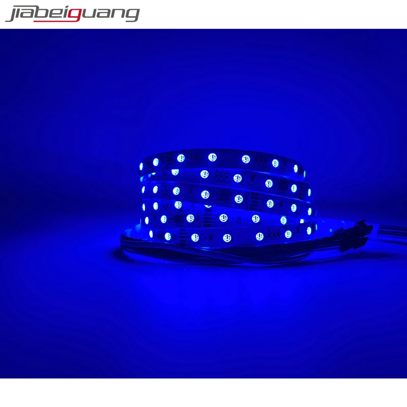 DC24V DMX RGB 60 светодиодов/м Vollfarbiges цифровая программа Flexibles пиксельные светодиодные Streifenlicht Intelligente Lichtstreife отели