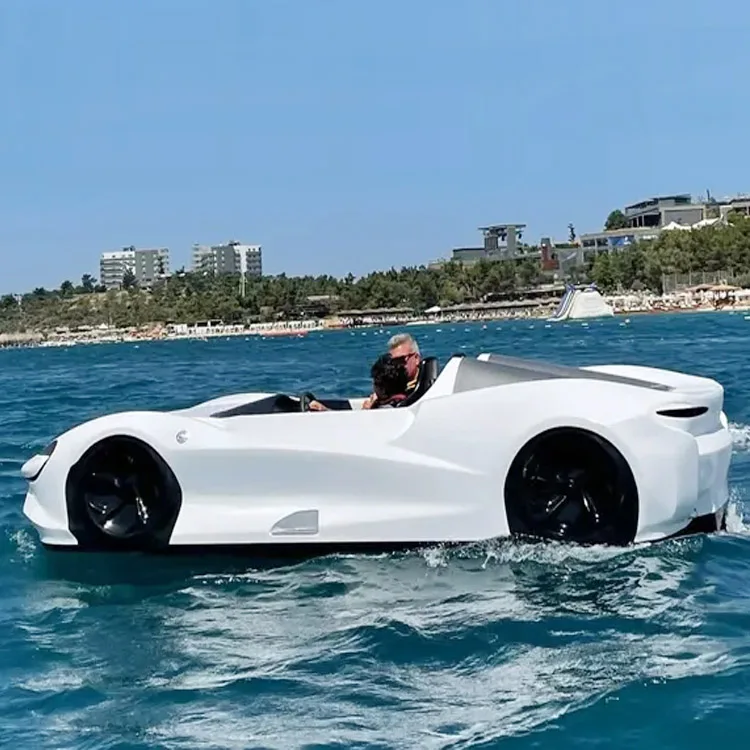 Современный Плавающий Автомобиль водная развлекательная машина самоходная Лодка на 2