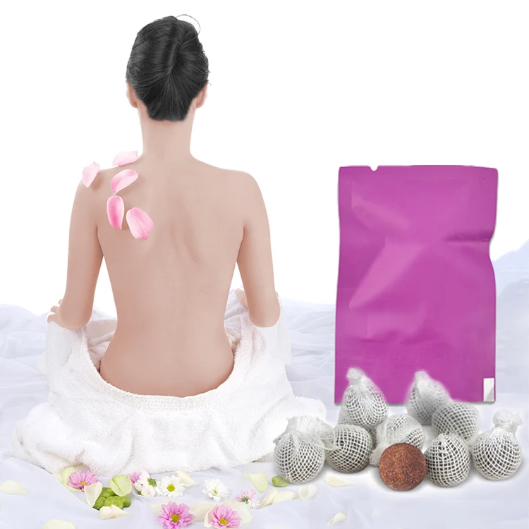 Травяной вагинальный тампон для детоксикации yoni detox pearl