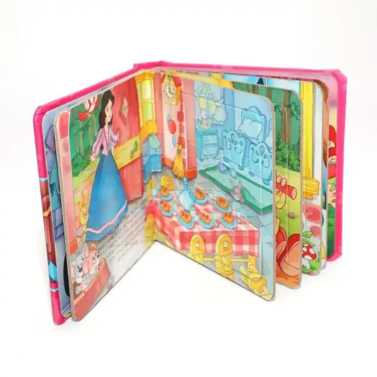 CustomisableFull Color Board Book Printing Service Children Books Factory