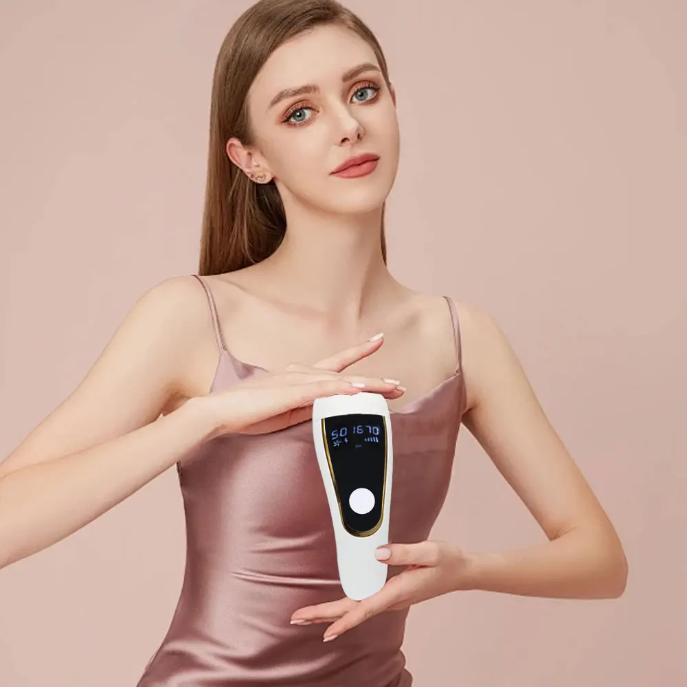 Handheld removal hair IPL Device Epilator Painless Hair Remover Device Whole Body Facial Armpits Back Legs Arms Face Bikini Line