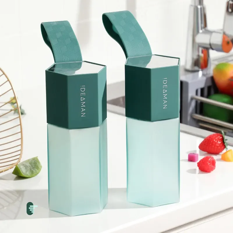 New arrival cup design Ideaman 400ml mini juicer blender portable with stainless steel blade for fruits milk mixing daily juice