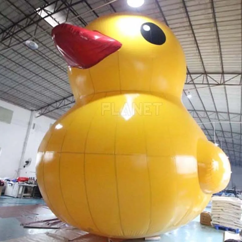 Outdoor Advertising Floating Water Little Yellow Duck Inflatable Yellow Duck Inflatable Yellow Rubber Duck For Promotion