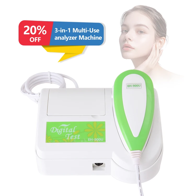 2024 Derma Hair Analysis Beauty Skin/Hair Scope Skin Analyzer Automatic Skin Tester New Intelligent Dectetion