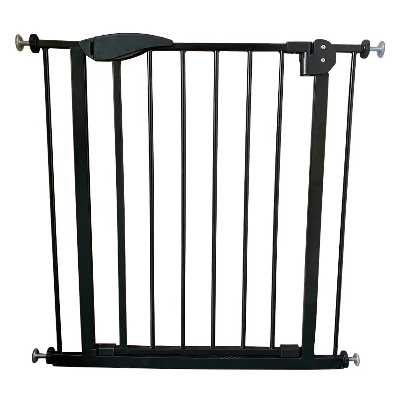Children Adjustable Metal Pet Safety Gate Stairs Barrier NO Drilling Safety Gates Metal Expandable Baby Pet Safety Gate