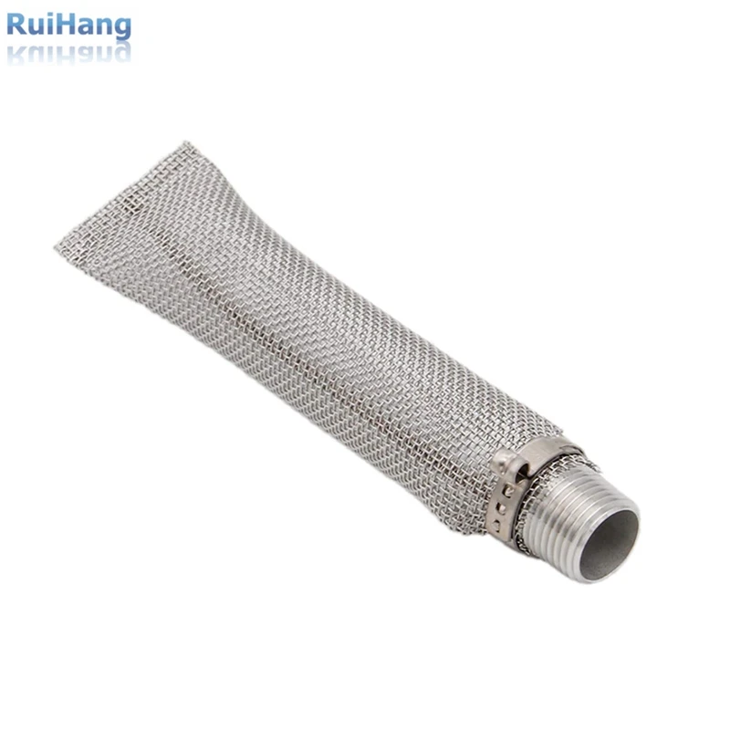 Reusable Stainless Steel 304 Beer Filter Tube Mash and Tun Boil Screen for Home Brewing and Wine Making