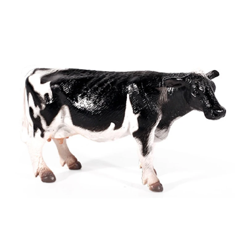 6 PCS/BAG Package 8 Inches 3D Simulation Plastic PVC Indoor Play Barn Farm Animal Toys For Children