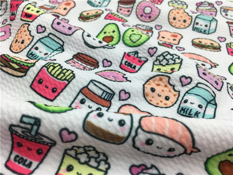 Цифровая печать для пулевидной ткани напечатанная пулевидная трикотажная ткань в наличии