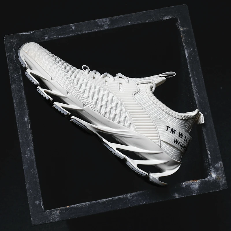 
Safety Light Up Breathable Custom Oem Tennis shoe leather trainers casual sport sneakers shoes 