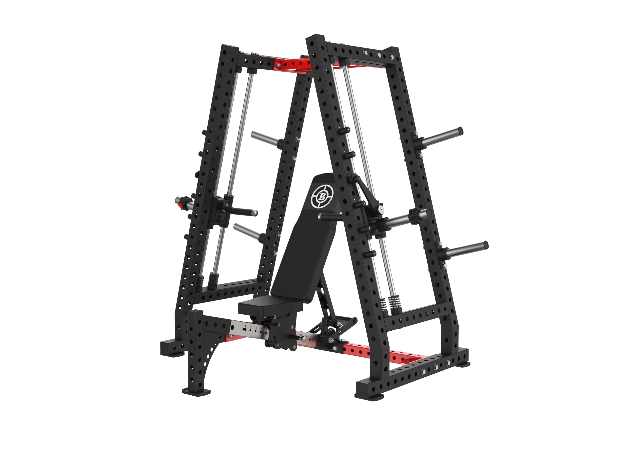 Fitness equipment scissor shoulder lift for gym use
