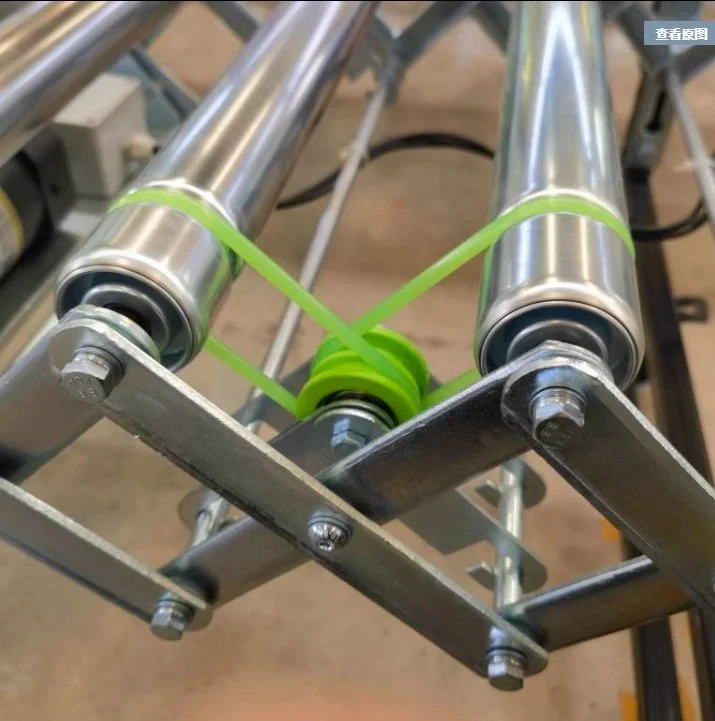 Interroll Mini Electric Roller ROLLERDRIVE EC5000 Series Circular Belt Groove Conveyor Roller