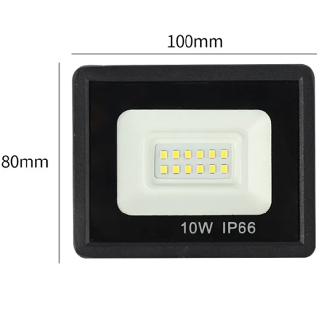 Multi-size Outdoor IP66 Garden Security 10w 20w 30w 50w 100w 150w 200w 300w Led Flood Light for house using