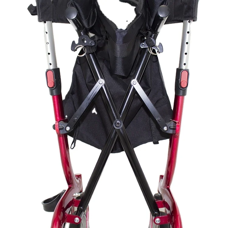 Sensitive Hand Brake For Wheelchair Support Walking Folding Rollator