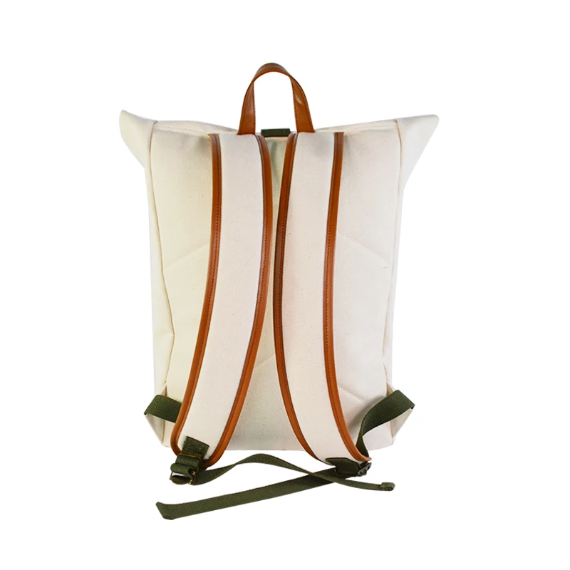 Vintage Canvas Backpack Old Fashion Backpack with Cool Printing Original Design by Senda Vietnam Bag Factory OEM/ODM Service