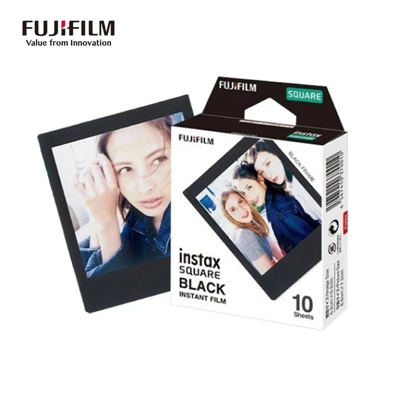 instax SQUARE Black instant film Instax Square Black Instant Film