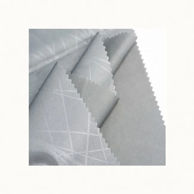 Bag Material 100% Polyester 22kgs PA Coated Embossed Oxford Luggage Lining Fabric