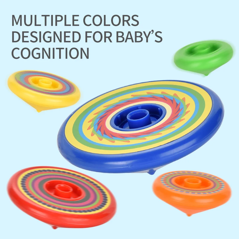 Hot Sell spining light top stacking toys sets for kids
