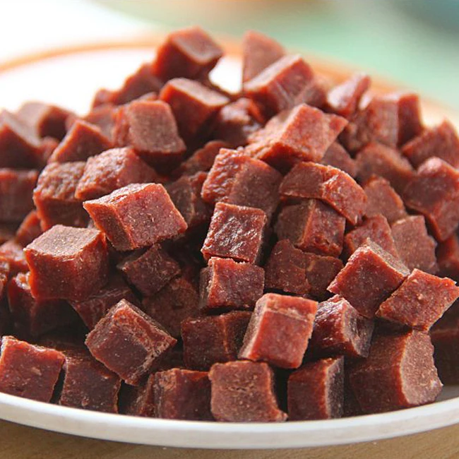 OEM ODM China manufacture (supplier) unique healthy delicious nutritious molar teeth dried Venison dice for cat pet snack food