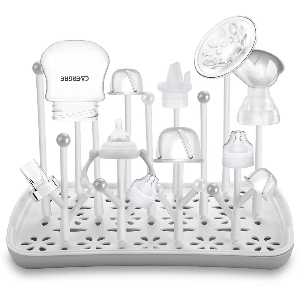 Termichy Easy Cleaning Baby Pacifier Bottle Dryer Holder Large Capacity Detachable Drain Water Baby Bottle Drying Rack