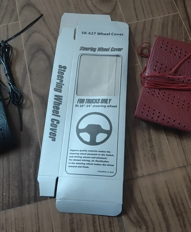 universal PU leather DIY hand sewing stitched needlework needle car steering wheel cover