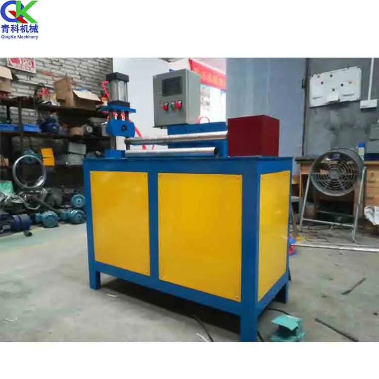 Stainless steel rollerRound tube embossing machineFully automatic pneumatic pneumatic press