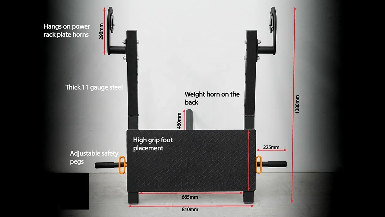 Leg Press Rack and Rig Attachment for power rack