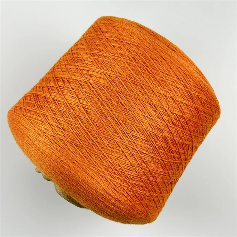 Factory price wholesale winter cold season sweater knitting   yak lamb wool yarn blend with cashmere for  machine crocheting